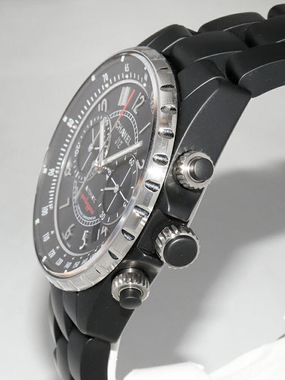 Chanel Black Ceramic J12 Superleggera Watch H3409