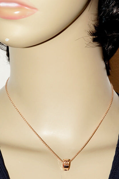 Louis Vuitton K18PG Empreinte Pendant Necklace Q93673