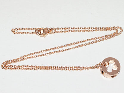 Louis Vuitton K18PG Empreinte Pendant Necklace Q93673
