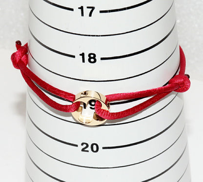 Louis Vuitton K18YG Lien Empreinte 2way Bracelet Q95648