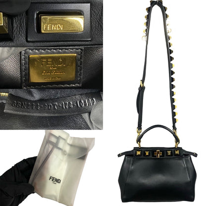 Fendi Peekaboo Leather 2way Bag