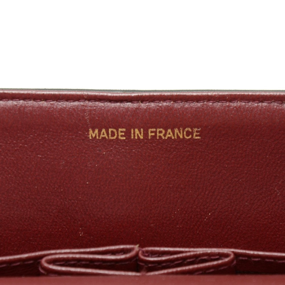 Chanel Double Flap Quilted Lambskin Leather Bag