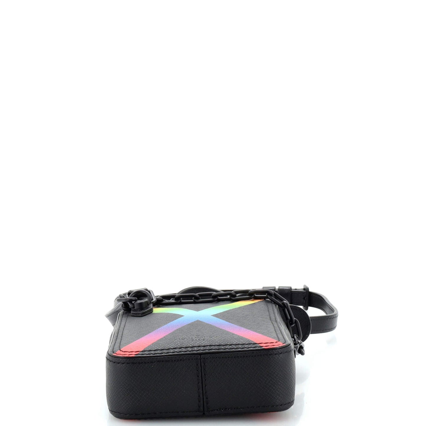 Louis Vuitton Danube Messenger Bag Rainbow Taiga Leather