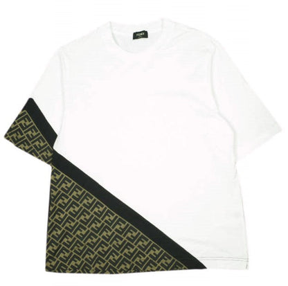 Fendi DIAGONAL FF Monogram Cotton T-shirt