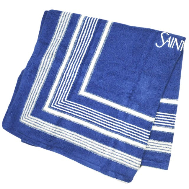 Saint Laurent BEACH TOWEL SQUARED Cotton Towel