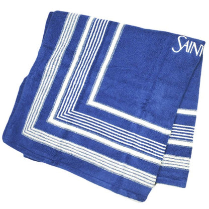 Saint Laurent BEACH TOWEL SQUARED Cotton Towel