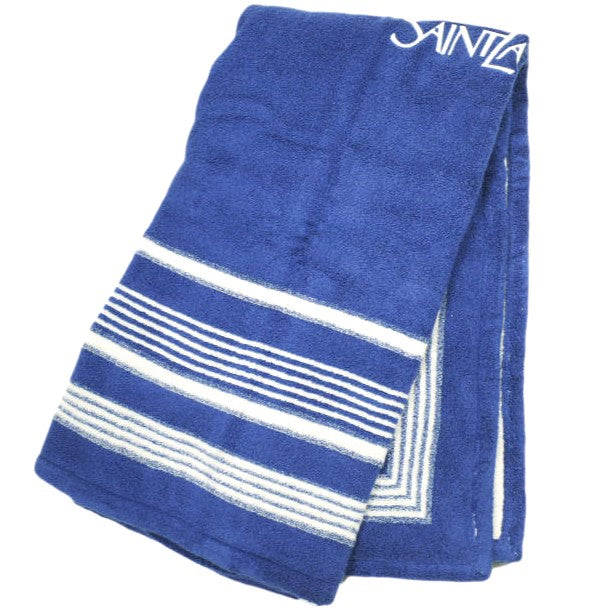 Saint Laurent BEACH TOWEL SQUARED Cotton Towel