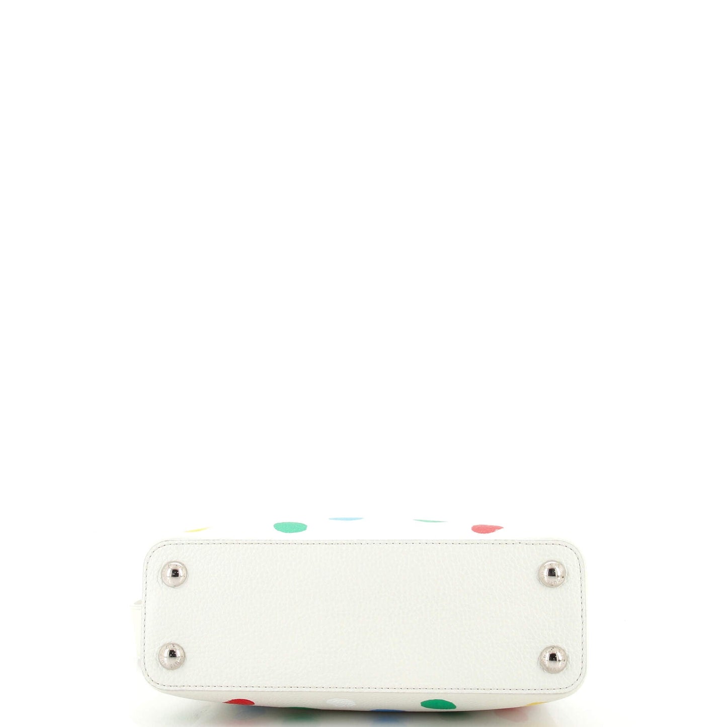 Louis Vuitton Capucines Bag Yayoi Kusama Painted Dots Taurillon Leather BB