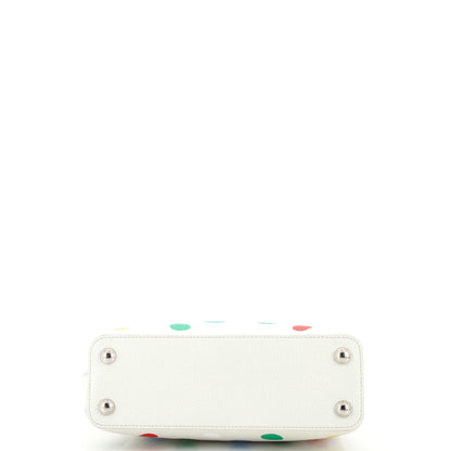 Louis Vuitton Capucines Bag Yayoi Kusama Painted Dots Taurillon Leather BB