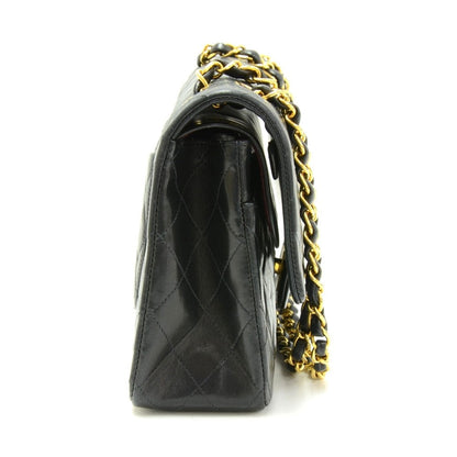 Chanel Double Flap Quilted Leather Bag