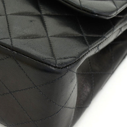 Chanel Double Flap Quilted Leather Bag