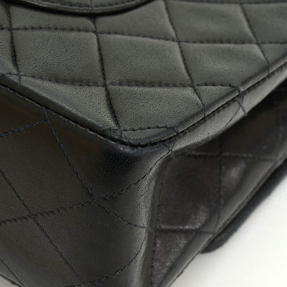 Chanel Double Flap Quilted Leather Bag