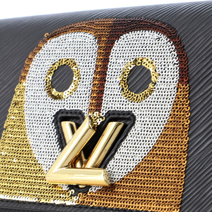 Louis Vuitton Twist Chain Wallet Epi Leather with Sequins