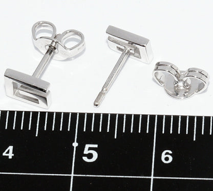 Gucci G Logo K18WG Earrings