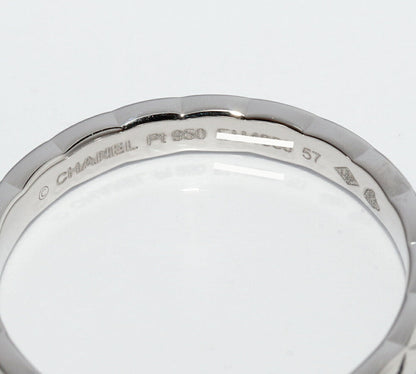 Chanel Coco Crush Pt950 Ring Size 16