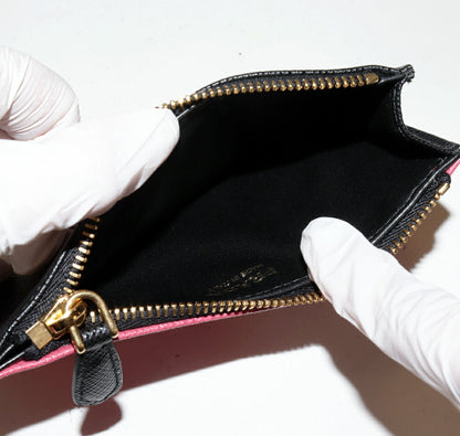 Prada 1MC086_ZLP_F061H Saffiano Calf Card Case