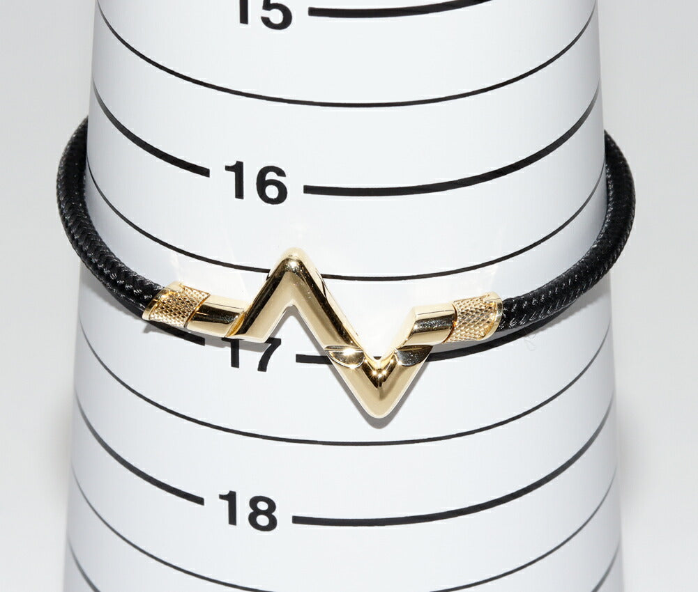 Louis Vuitton Play Volt Upside Down GM Au750 Bracelet Size 17