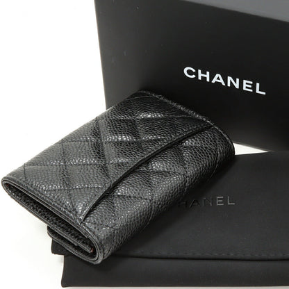 Chanel Card Case Caviar Leather Card Case