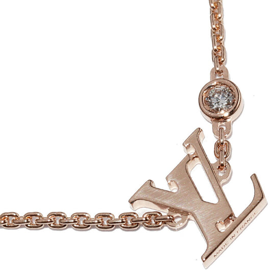 Louis Vuitton Idylle Blossom LV K18PG Pendant Necklace