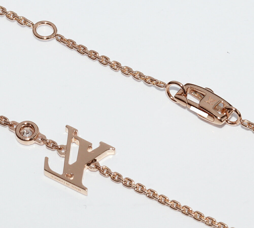 Louis Vuitton Idylle Blossom LV K18PG Pendant Necklace
