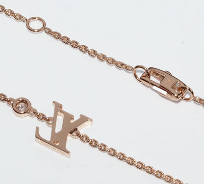 Louis Vuitton Idylle Blossom LV K18PG Pendant Necklace