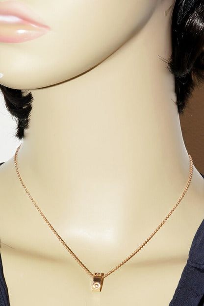 Louis Vuitton Empreinte K18PG Pendant Necklace