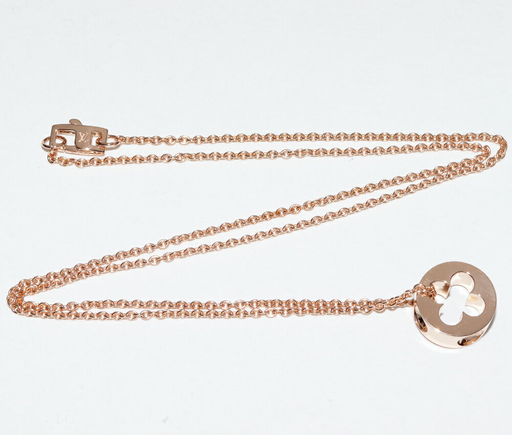 Louis Vuitton Empreinte K18PG Pendant Necklace