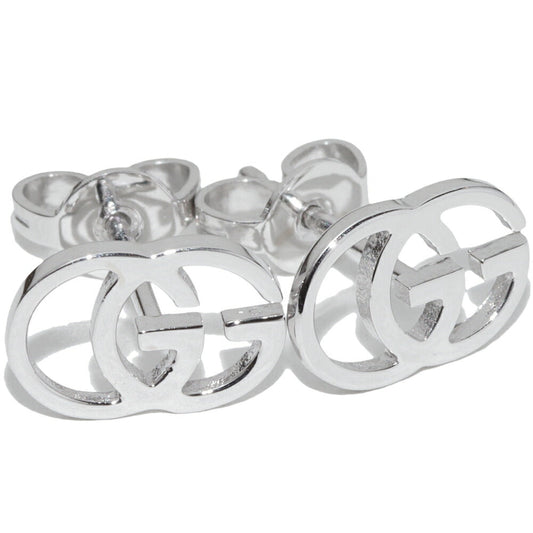 Gucci GG Studs K18WG Earrings Limited