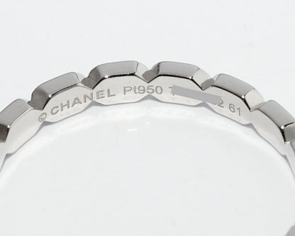 Chanel Première Promesse Pt950 Ring Size 20
