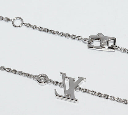 Louis Vuitton Idylle Blossom LV K18WG Diamond Necklace