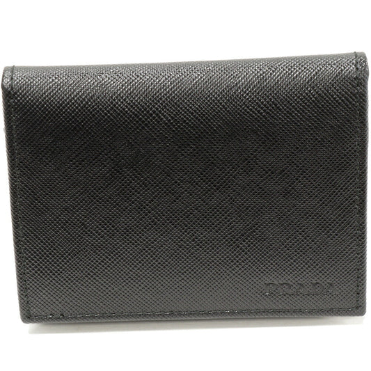 Prada Saffiano Calf 2way Coin Case Card Case