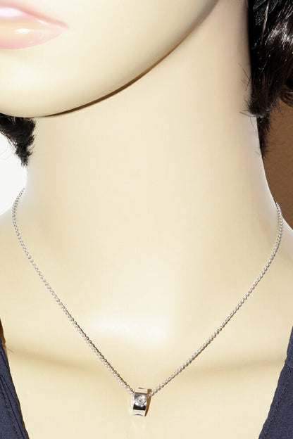 Louis Vuitton Empreinte K18WG Diamond Necklace