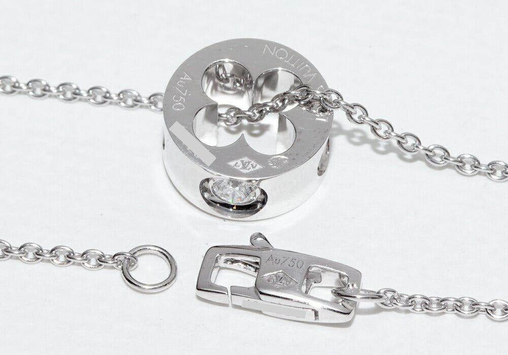 Louis Vuitton Empreinte K18WG Diamond Necklace