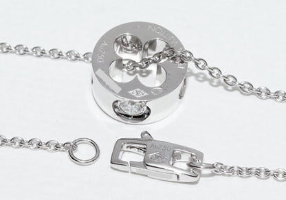 Louis Vuitton Empreinte K18WG Diamond Necklace