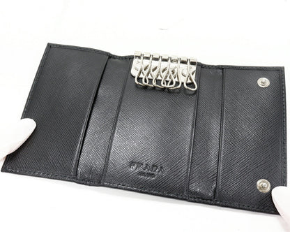Prada Saffiano Calf 6 Key Case