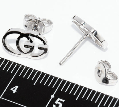 Gucci GG Studs K18WG Earrings Limited