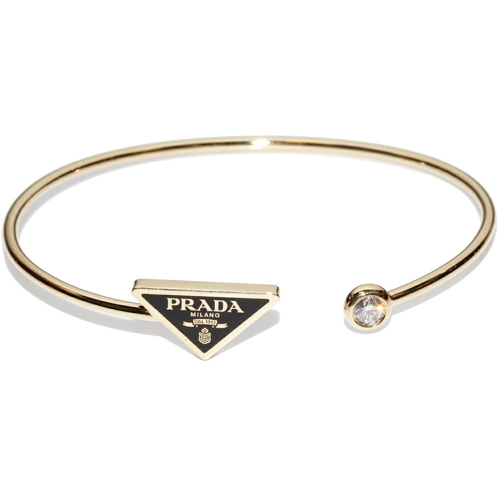 Prada Eternal Gold Au750 Diamond Bracelet Size 17