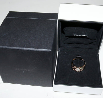 Chanel Coco Crush Au750 Diamond Ring Size 17