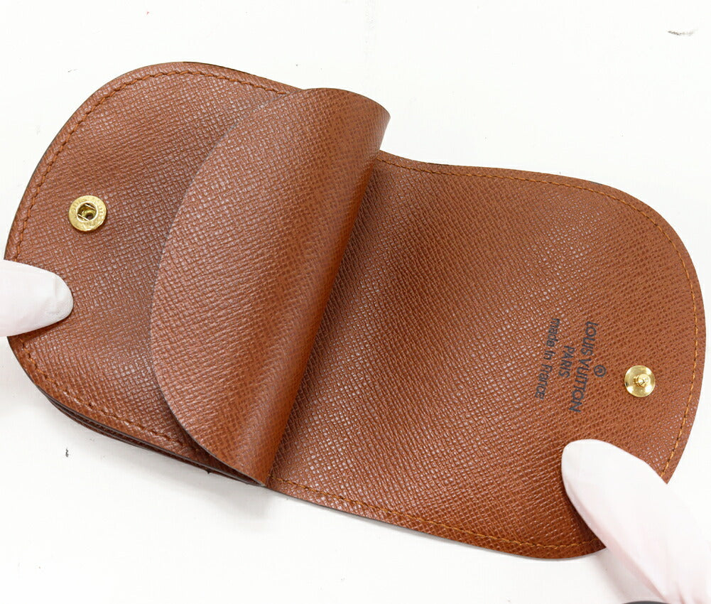 Louis Vuitton Porte Monnaie Gousset Monogram Coin Case