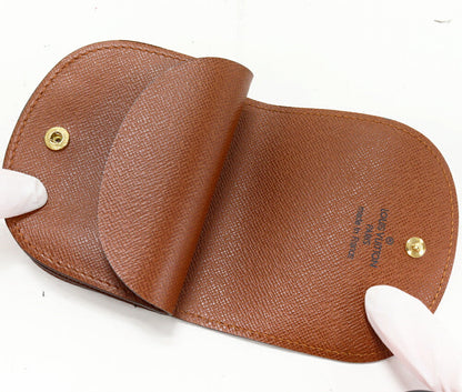 Louis Vuitton Porte Monnaie Gousset Monogram Coin Case
