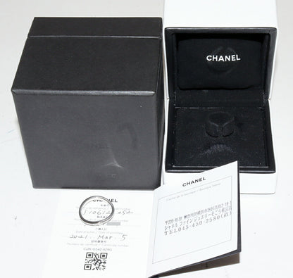 Chanel Ruban de Chanel Pt950 Diamond Ring Size 11.5