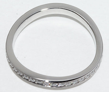 Chanel Ruban de Chanel Pt950 Diamond Ring Size 11.5