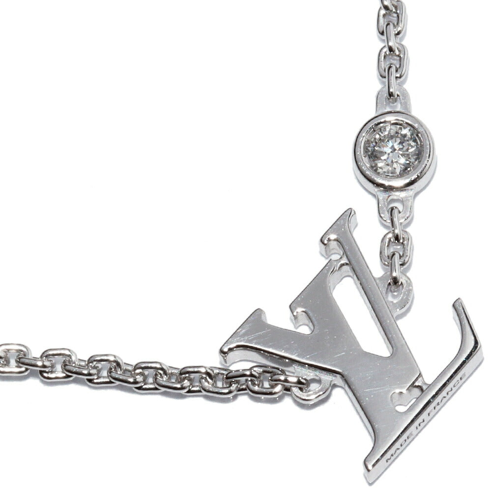 Louis Vuitton Idylle Blossom LV K18WG Pendant Necklace