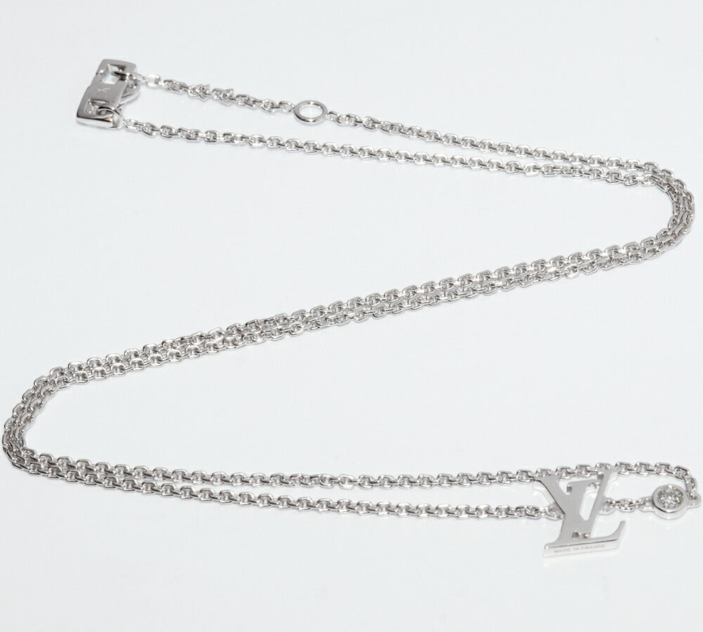 Louis Vuitton Idylle Blossom LV K18WG Pendant Necklace