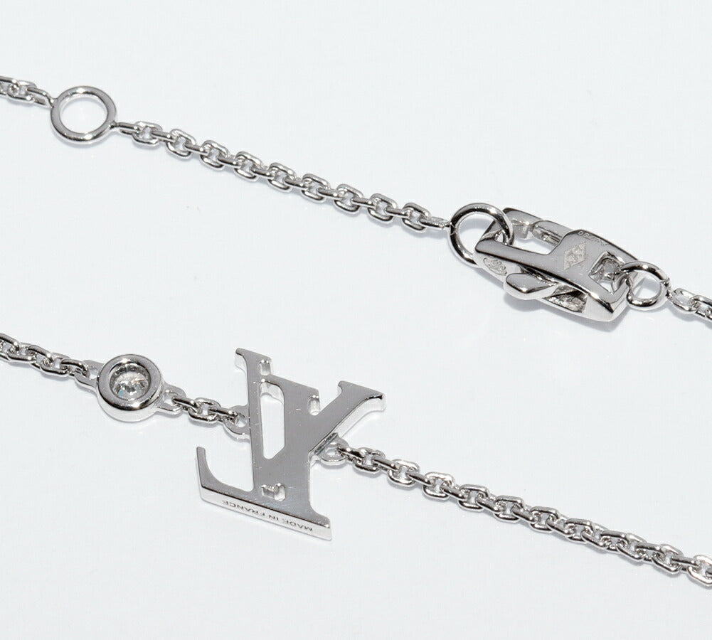 Louis Vuitton Idylle Blossom LV K18WG Pendant Necklace