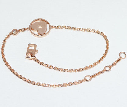 Louis Vuitton Monogram K18PG Diamond Bracelet
