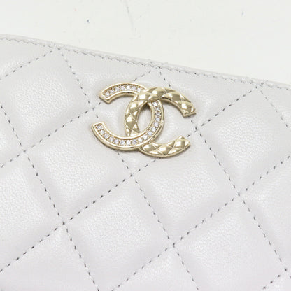 Chanel Matelassé Lambskin Card Coin Purse