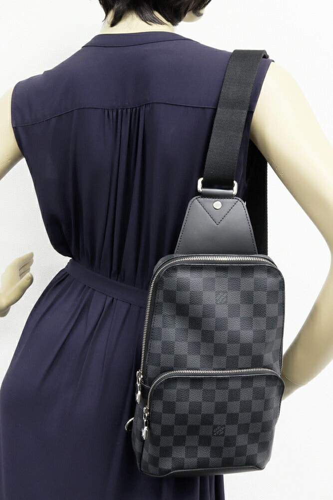 Louis Vuitton Avenue Sling Bag Damier Graphite Sling Bag