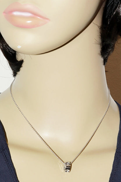 Louis Vuitton Empreinte K18WG Diamond Pendant Necklace Limited