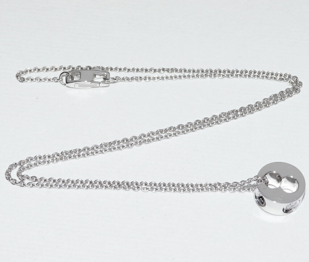 Louis Vuitton Empreinte K18WG Diamond Pendant Necklace Limited